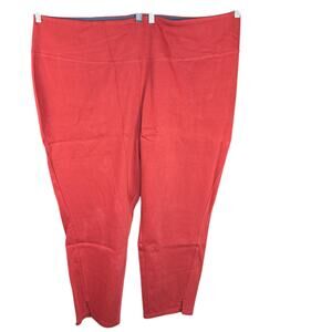 Women With Control Rustic Edge Slim Leg Pants 4X Pull On Stretch Comfort Waist
